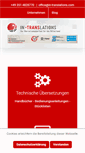 Mobile Screenshot of in-translations.com